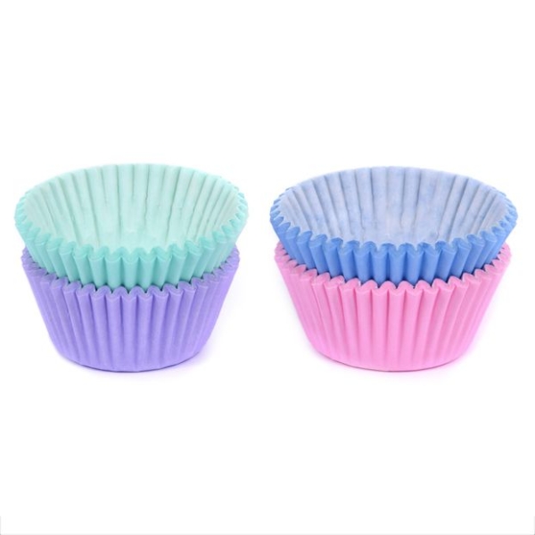 Mini Cupcake Cases - Pastell Ass.